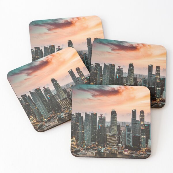 Item preview, singapore skyline designed and sold by franckreporter.