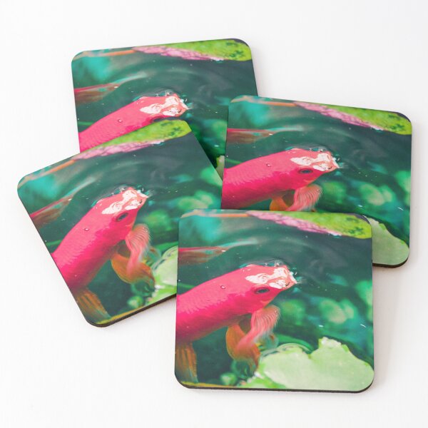 Item preview, Japanese Koi Pond With Colourful Goldfish Photograph designed and sold by alanawood.