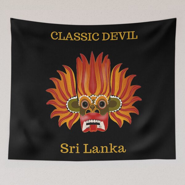 Item preview, Classic Devil Sri Lanka designed and sold by Legit Hooligan.