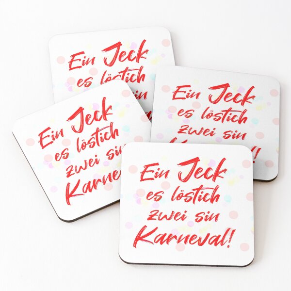 Item preview, Carnival Jeck Cologne language Kölsch Rhineland dialect designed and sold by BaristaRebel.