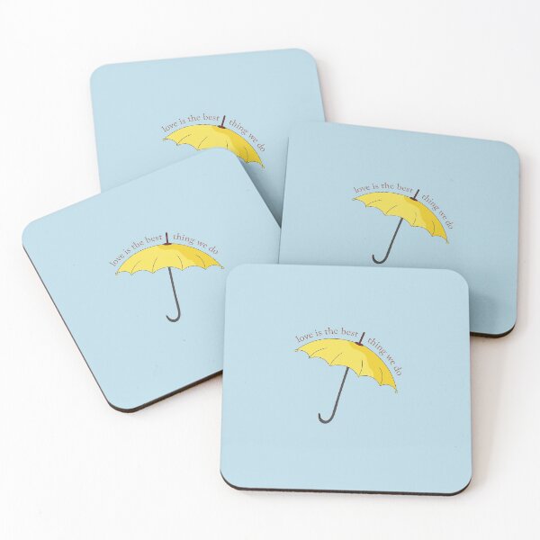 Item preview, How I Met Your Mother - Yellow Umbrella - Love is the best thing we do designed and sold by niamhconte.