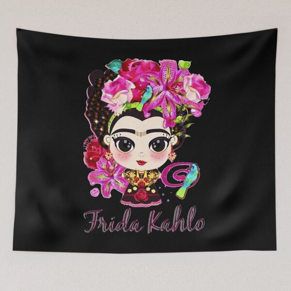 Item preview, Color bird Frida Kahlo painter art for fans designed and sold by DawnOpal82.
