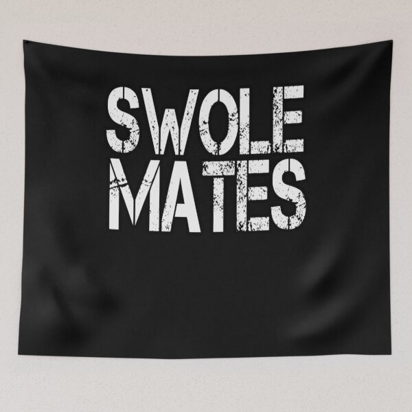 Item preview, Swole Mates Gift For Gym Bodybuilding Couple designed and sold by Kiwi-Tienda2017.