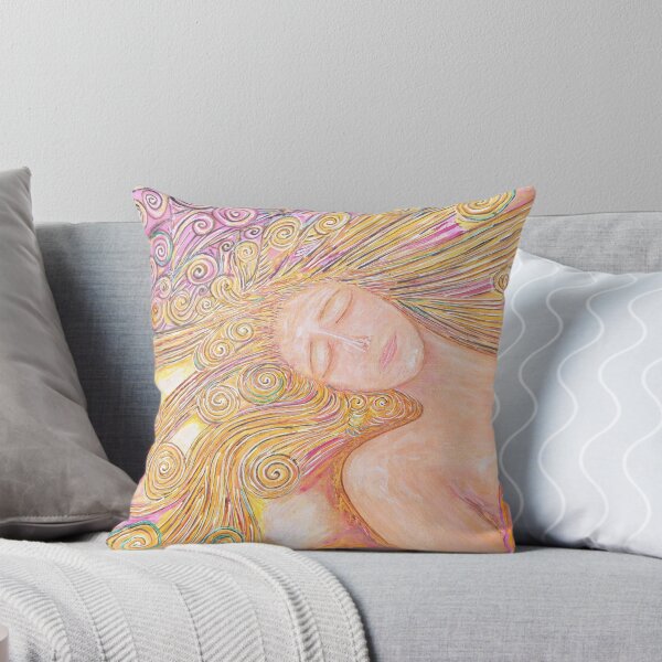 Item preview, EL PELO SOBRE LA ALMOHADA, pintando patrones musicales de cabello ondulado dorado leonard cohen designed and sold by Vincent Loverso.