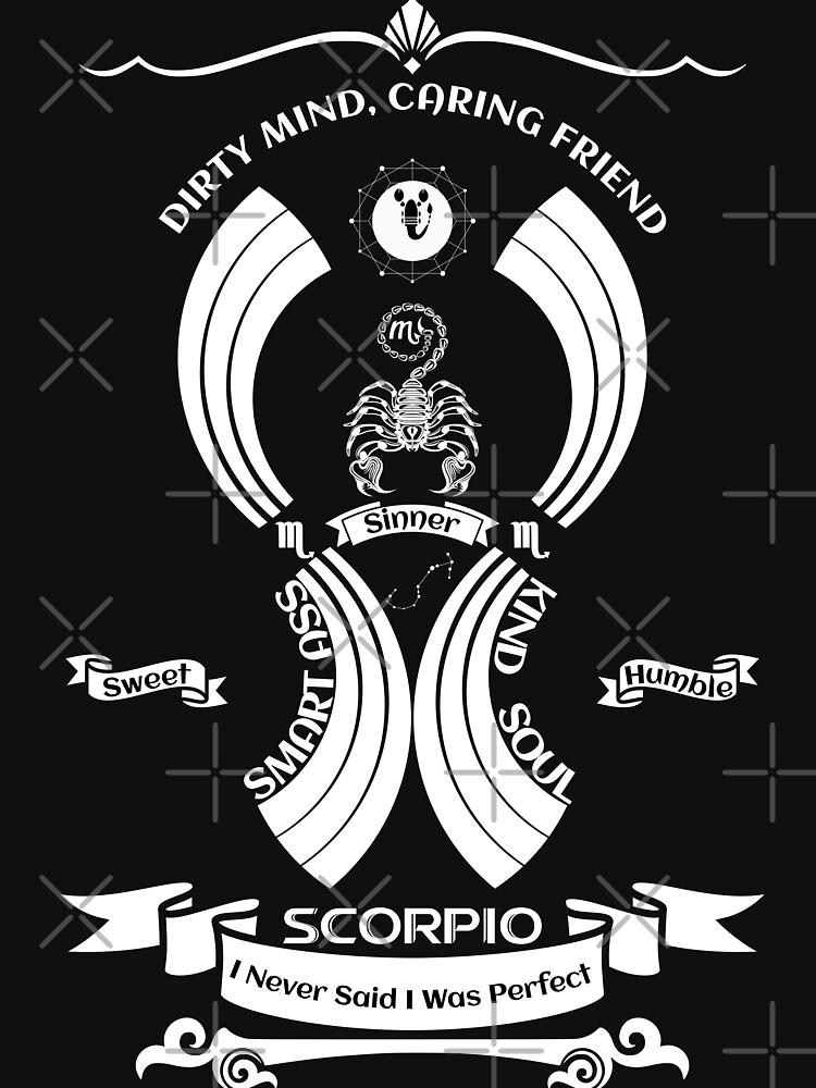 scorpio Zodiac Sign Tshirt by MickyDeeTees
