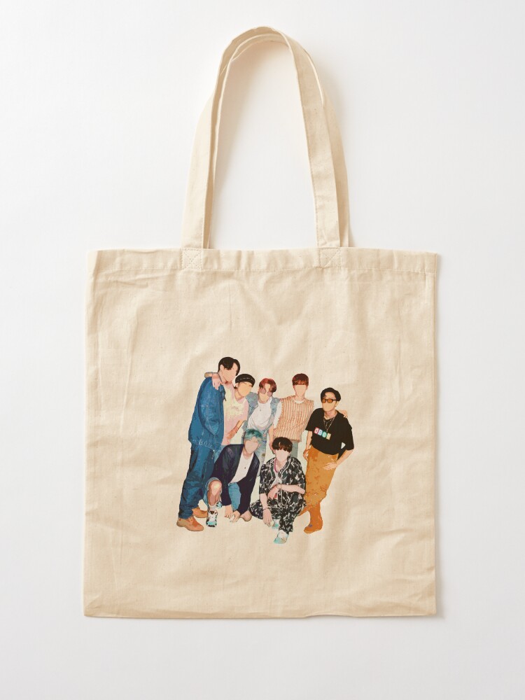 BTS  Dynamite　BAG TinyTAN BTS Dynamite Multi ECO Bag Crossbody Bag: Handbags