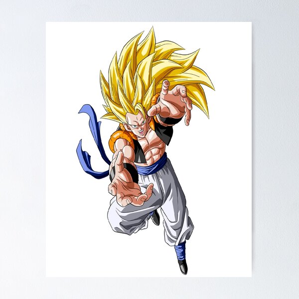 Gogeta SSJ5 (Tricking) Poster by matthieu jouannet