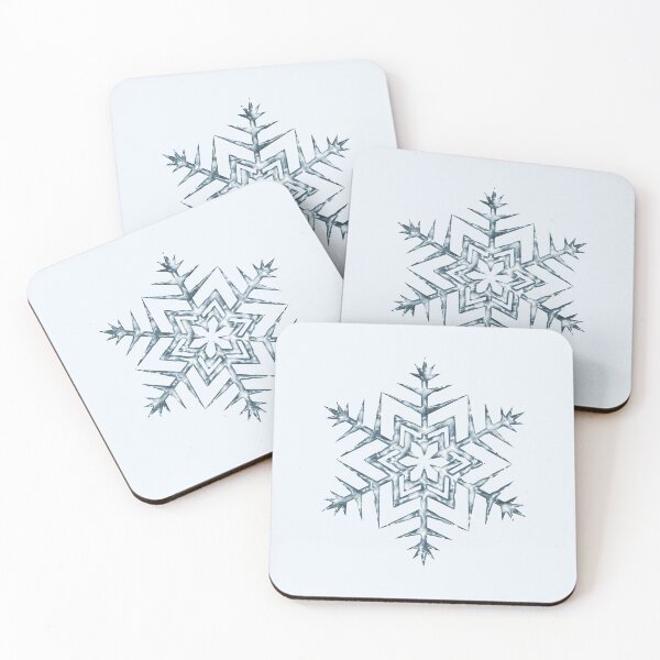 Item preview, Frozen Icy Snowflake Winter Lovers designed and sold by ElJimmo.