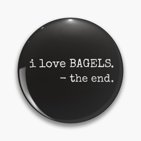 Artikelvorschau, Ich liebe Bagels für Funny Minimalist Bagel Lover entworfen und verkauft von KyleVanFun.