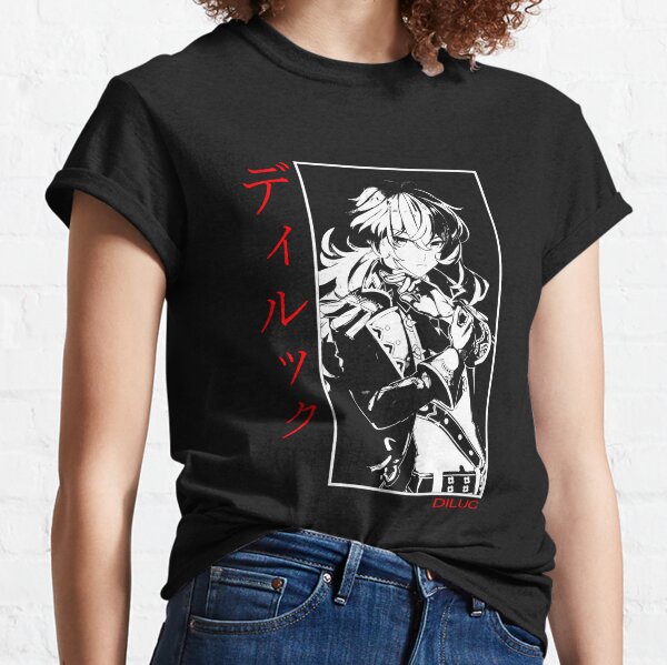 genshin diluc shirt