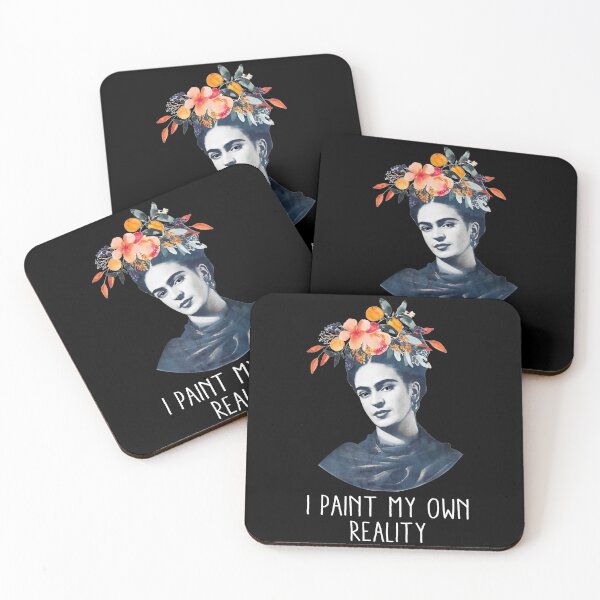 Item preview, Flower i paint my own reality Frida Kahlo painter art for fans designed and sold by DawnOpal82.