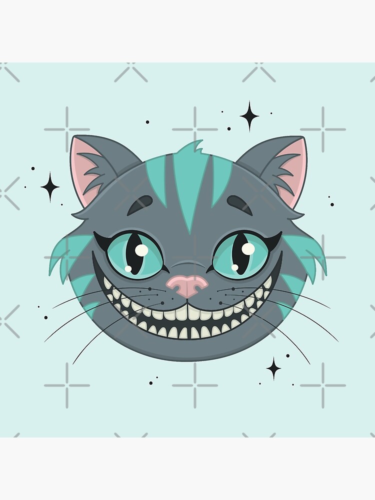 CHESHIRE CAT - teal by xxzbat