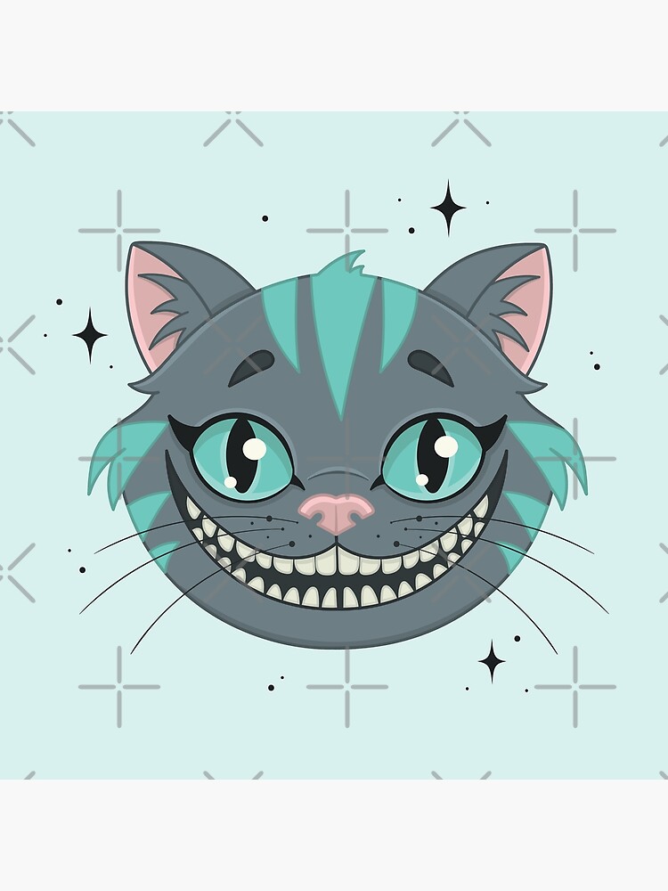 CHESHIRE CAT - teal by xxzbat