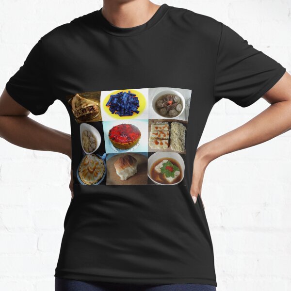 Foodie Matrix Active T-Shirt