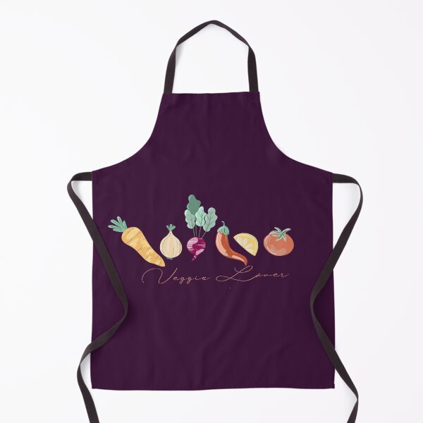 Veggie Lovers - vegetable and Fruits Apron