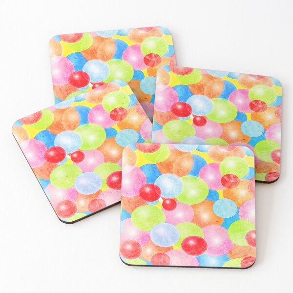 Item preview, colorful bubbles  designed and sold by Shirley cute art .
