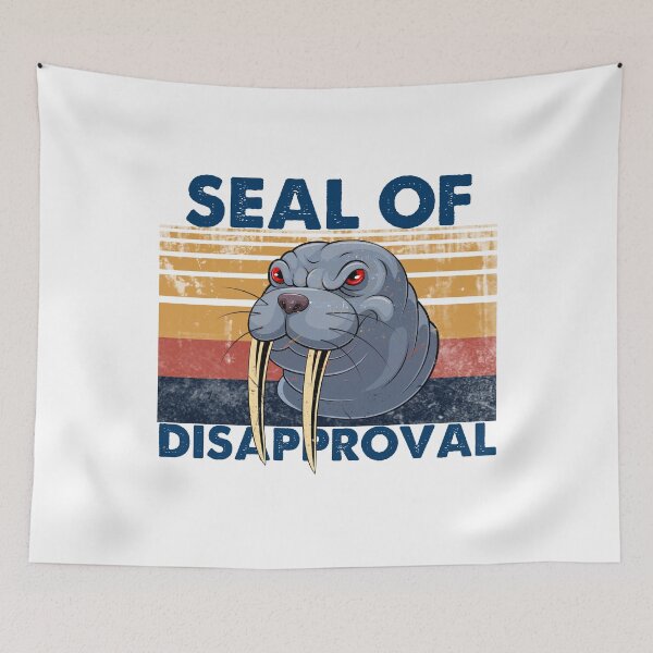 Item preview, seal of disapproval designed and sold by KerryABC.