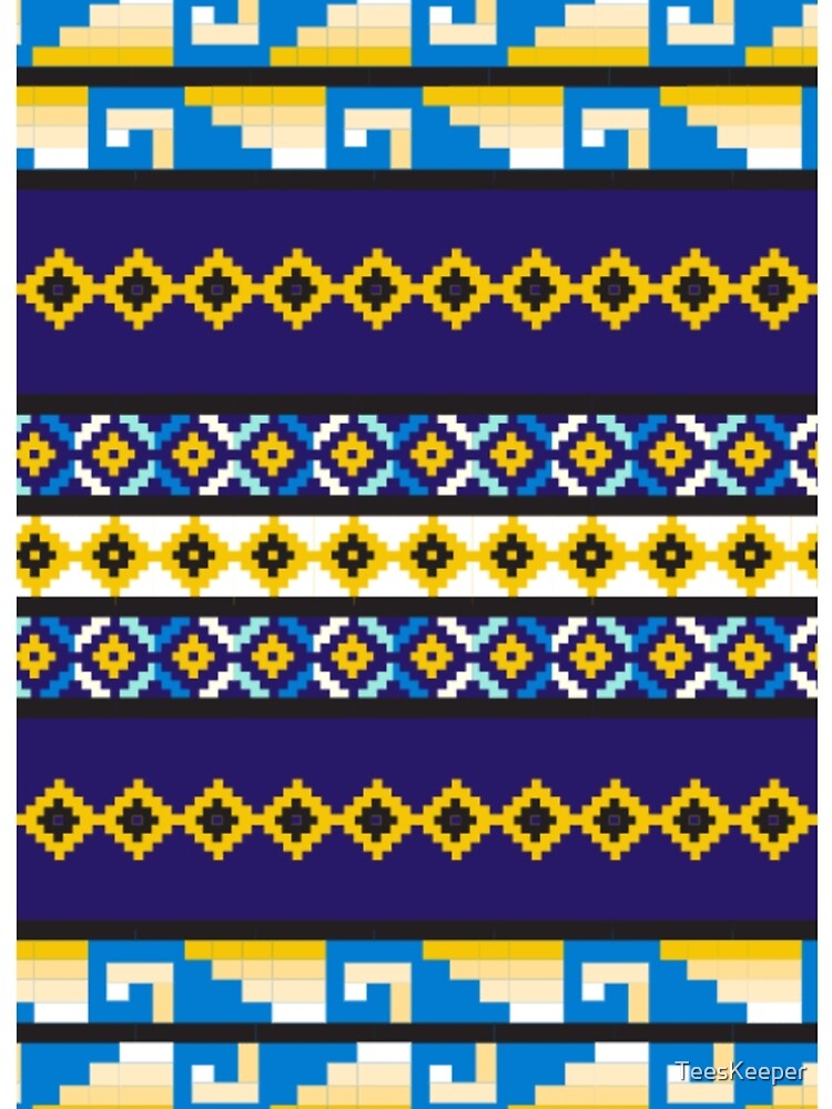 Thumbnail 5 of 5, A-Line Dress, Geometric Line Pattern designed and sold by TeesKeeper.