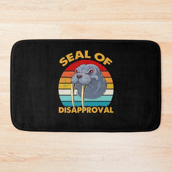 Item preview, seal of disapproval vintage designed and sold by KerryABC.