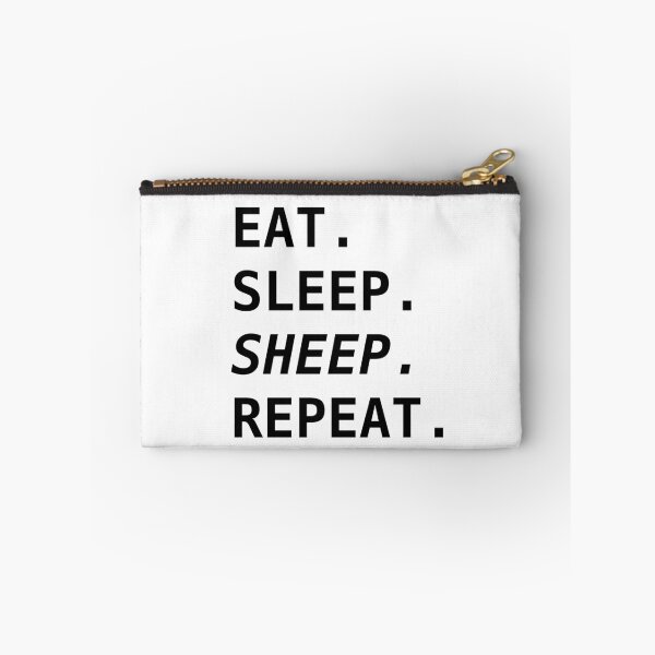 Item preview, Fun Sheep Text Print designed and sold by Brimwood.