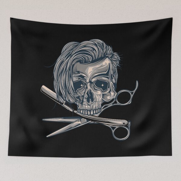 Artikelvorschau, Barbershop Skull entworfen und verkauft von SiddharthaMoon.