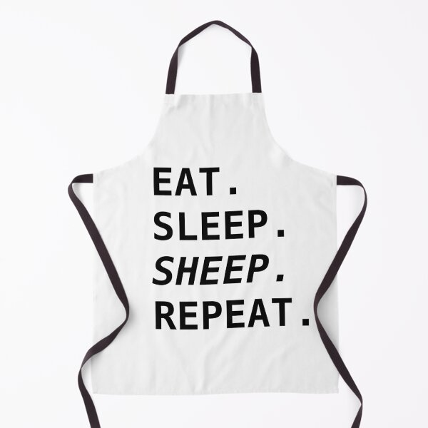 Item preview, Fun Sheep Text Print designed and sold by Brimwood.