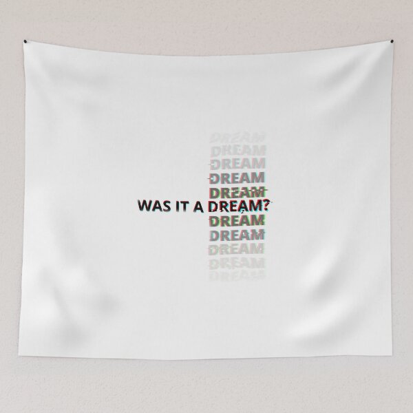Item preview, Was it a dream? Stay print (inverted colours) designed and sold by AlexiaArts.