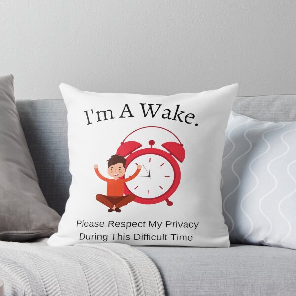 Item preview, I'm Awake Please Respect My Privacy During This Difficult Time,design   designed and sold by piskwi.