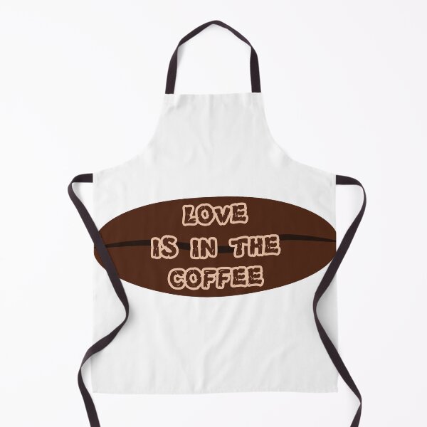 Item preview, love is in the coffee designed and sold by GetThatStuff.