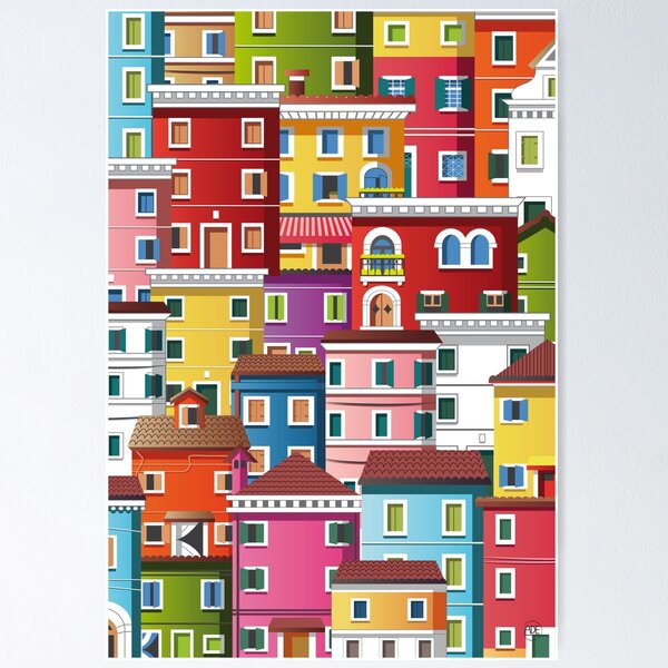 Item preview, Burano, Italy designed and sold by adeillustrator.