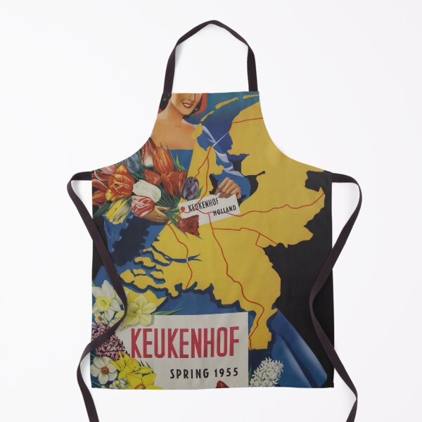 Aperçu de l'œuvre retro classic Keukenhof poster créée et vendue par CorasPosters.