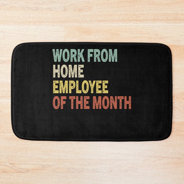 Item preview, Work From Home Employee Of The Month Vintage Funny Gift designed and sold by Sarah38.