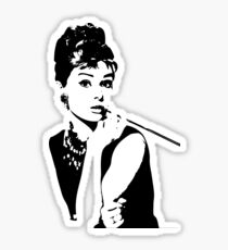 Audrey Hepburn - an icon Sticker