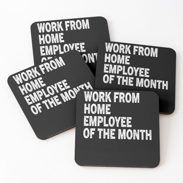 Item preview, Work From Home Employee Of The Month Funny 2020 Gift designed and sold by Sarah38.