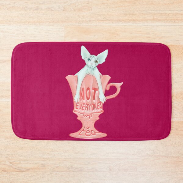 Item preview, Not everyone's cup od tea - White Sphynx Cat designed and sold by AnanasArt.