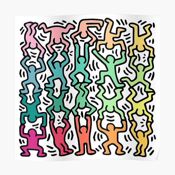 structure des personnes Poster