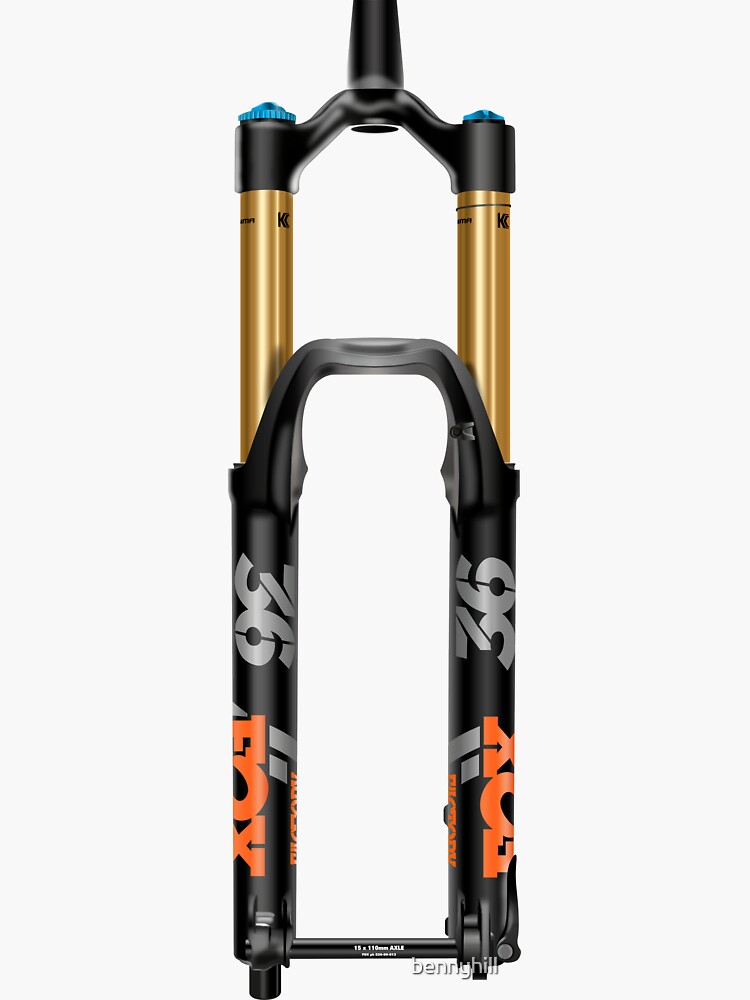 Thumbnail 3 of 3, Sticker, MTB Forks designed and sold by bennyhill.