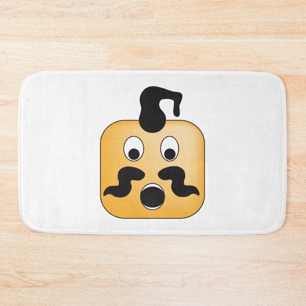 Item preview, Ukrainian cossack square emoticon / emoji of surprise designed and sold by Familyshmot.