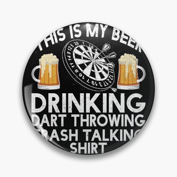 Item preview, Funny Distressed Retro Vintage Darts and Drinking designed and sold by jcorres.
