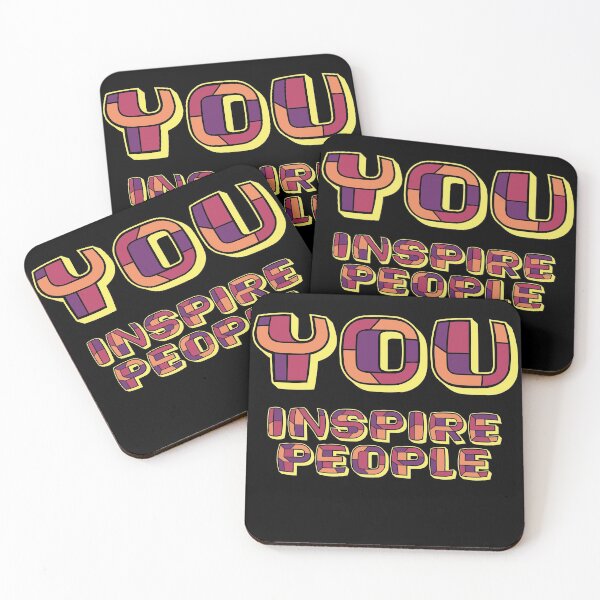 Item preview, You Inspire People Purple And Red designed and sold by Chubuter.