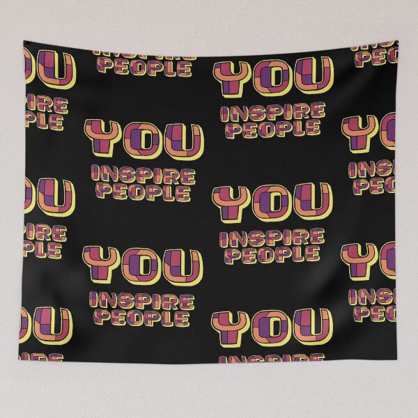 Item preview, You Inspire People Purple And Red designed and sold by Chubuter.