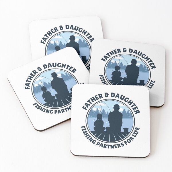 Item preview, Father and daughter fishing Fishing friends designed and sold by paul-zenek.