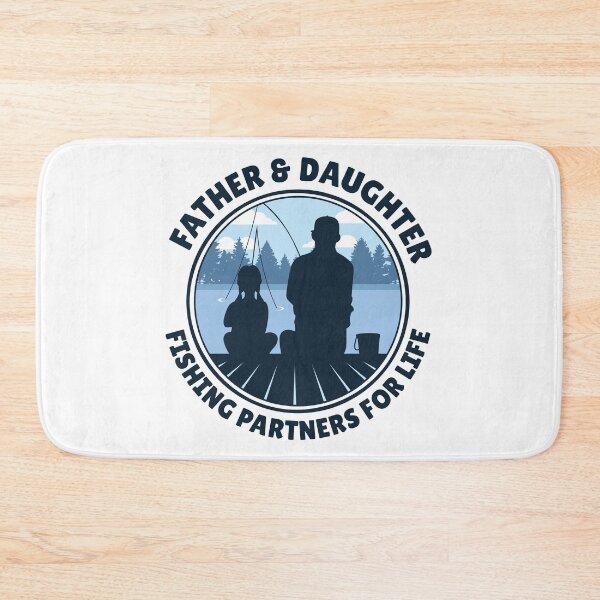 Item preview, Father and daughter fishing Fishing friends designed and sold by paul-zenek.