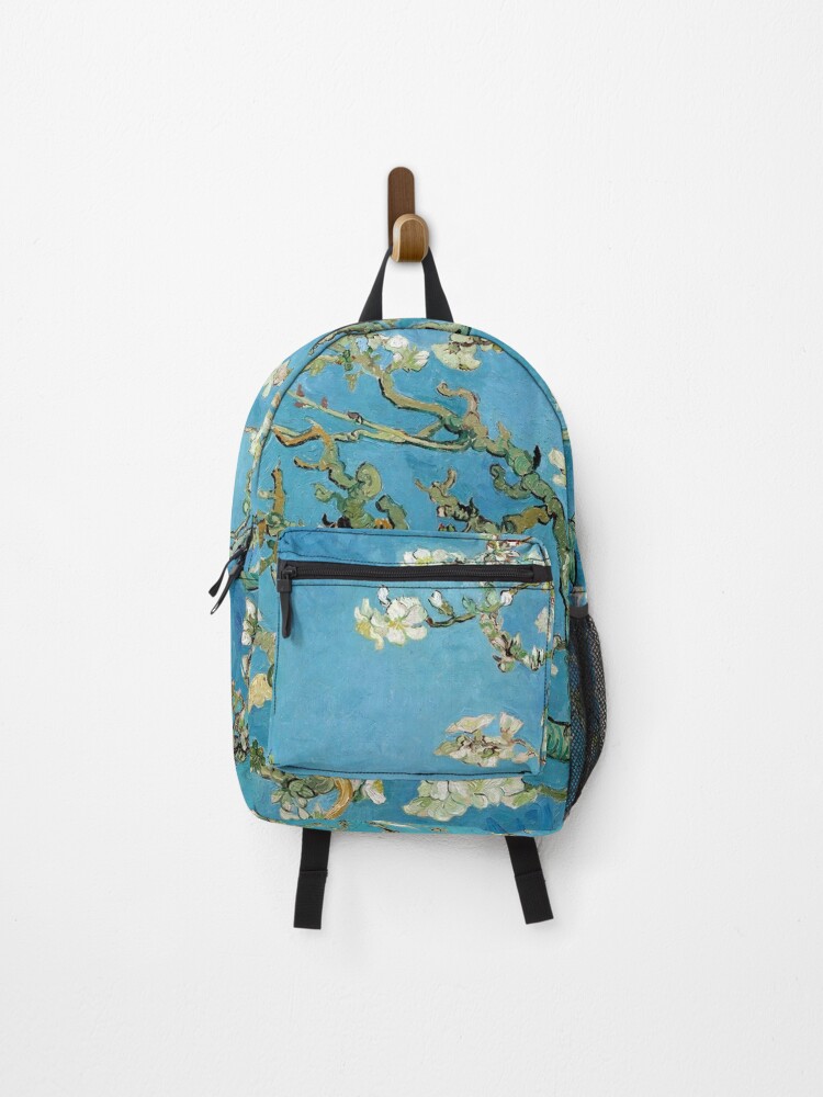 Van Gogh backpack : Almond Branches in Bloom (white)