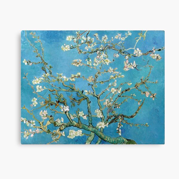 1890-Vincent van Gogh-Almond blossom-73.5x92 Canvas Print