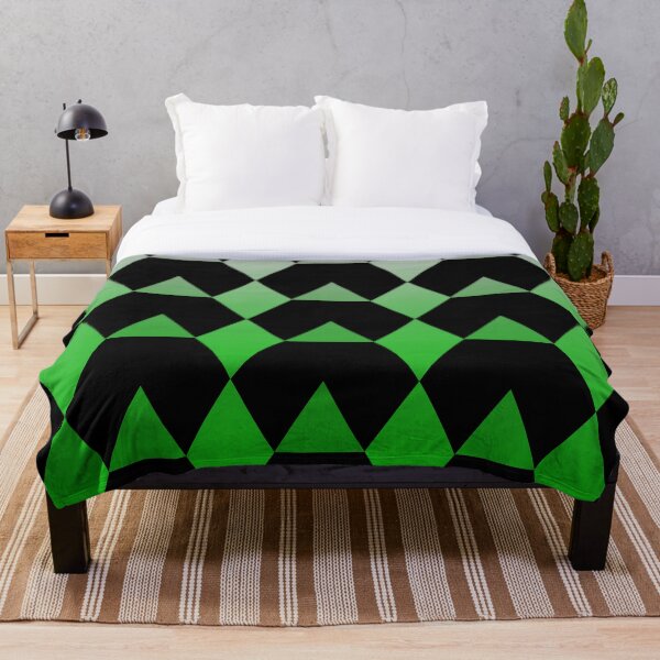 Item preview, Mid Century White Green and Black Pattern Design 297 designed and sold by Artnigel.