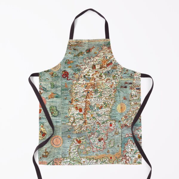 Item preview, Carta Marina, map of Scandinavia by Olaus Magnus - 1539 designed and sold by paulrommer.