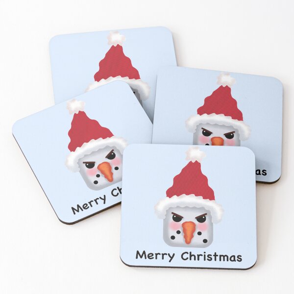 Item preview, snowman in a christmas cap designed and sold by SychEvaartist.