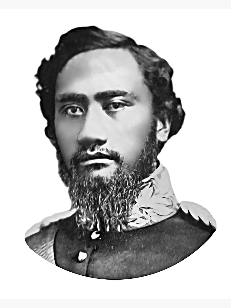 "Kamehameha IV" Poster by historywardrobe Redbubble