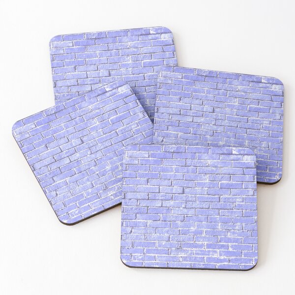 Item preview, Pastel Purple, Lilac, Lavender Brick Wall Pattern Industrial Modern Texture  designed and sold by acatalepsys.
